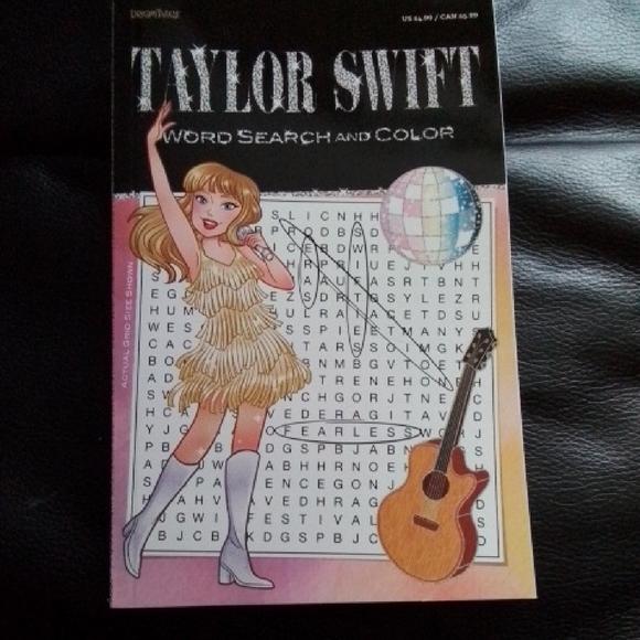 Other - Taylor Swift Word Search and Color Book